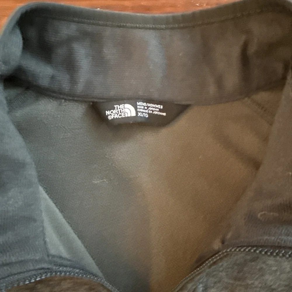The North Face Skyline 1/2 Zip Men's Size XL Fleece Pullover Dark Grey Heather - Picture 2 of 10